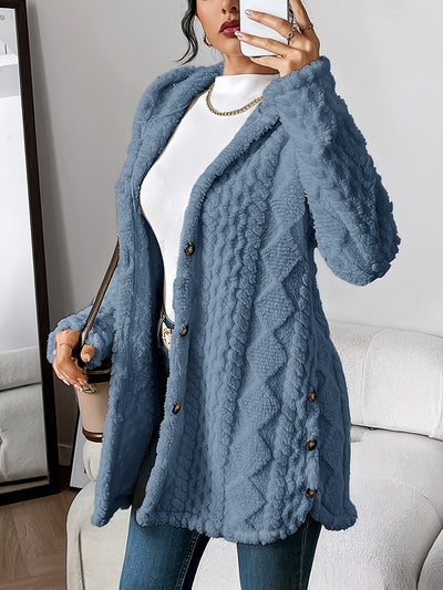 ANGELICA™|CARDIGAN CON CAPPUCCIO