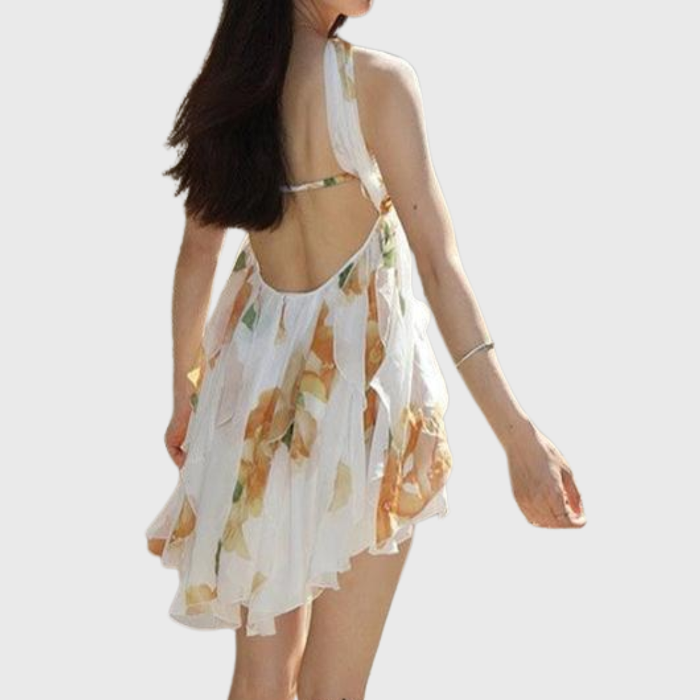 Alessia™|Miniabito Floreale Estivo