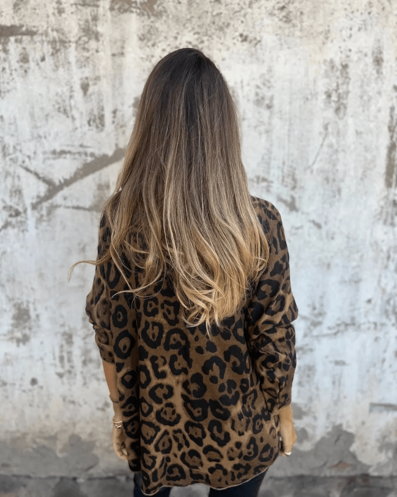 VERA™|TOP CASUAL LEOPARDATO